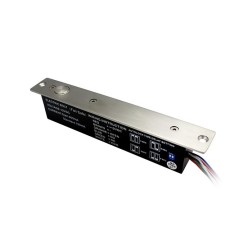 NI-500B NO rod electromechanical lock 12V, NO normally unlocked (locks after applying voltage)