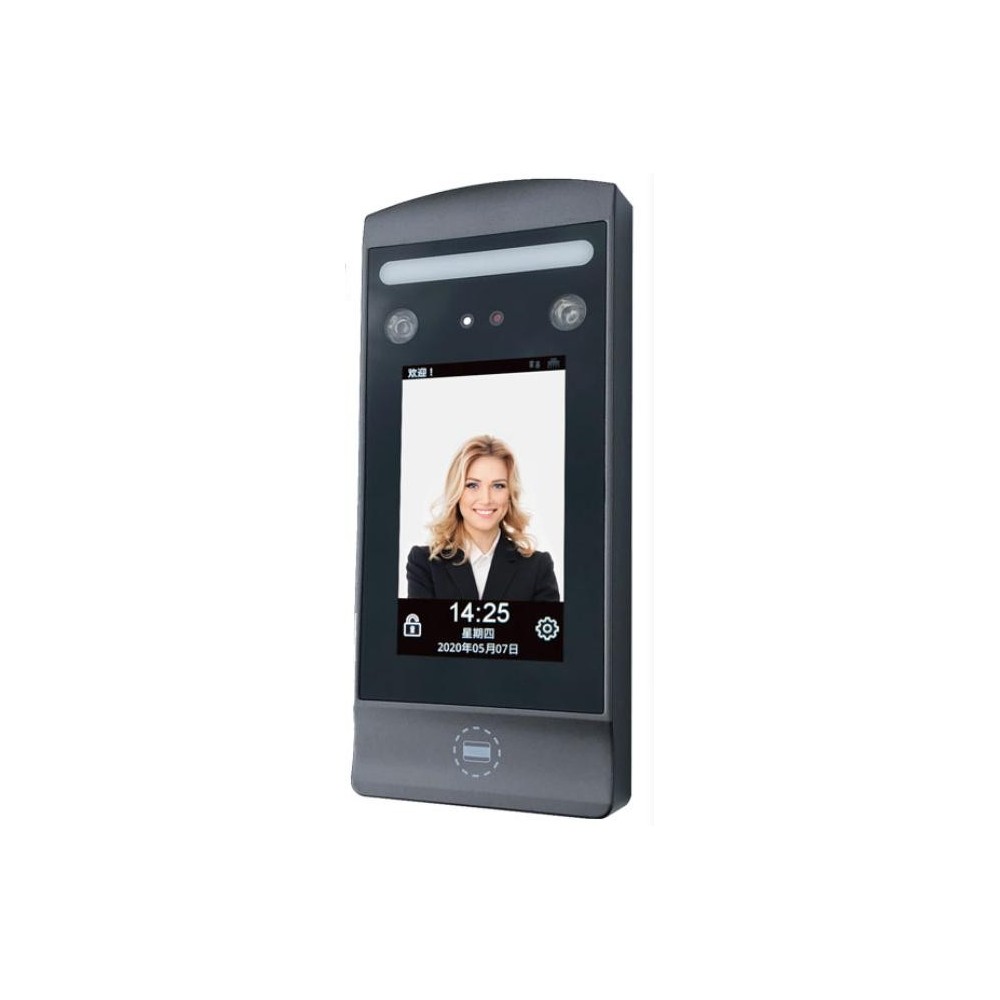‎K-FaceX3-DC biometric terminal: face and card reading, access control and accounting of working time, WIFI and LAN‎