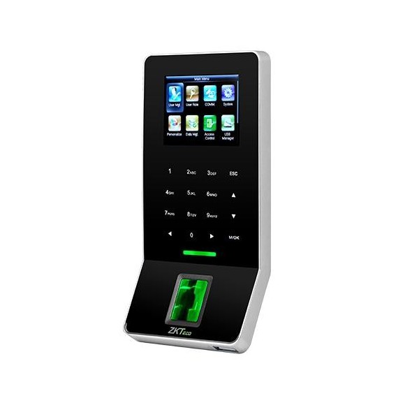 ZKTeco FR-F22 biometrinis terminalas: pirštų ir kortelių skaitymas, praėjimo kontrolė ir darbo laiko apskaita, WIFI ir LAN