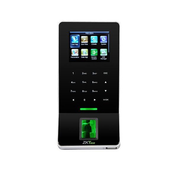 ZKTeco FR-F22 biometrinis terminalas: pirštų ir kortelių skaitymas, praėjimo kontrolė ir darbo laiko apskaita, WIFI ir LAN