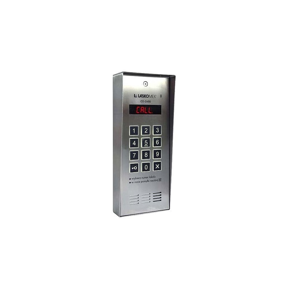 CD-2600R Комплект телефонных замков INOX Laskomex со считывателем RFID, нержавеющая сталь