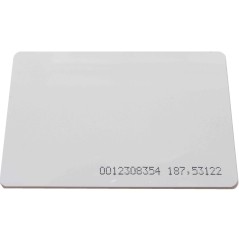 ‎ISO 125 KHZ 64bit thin distance card, white‎.