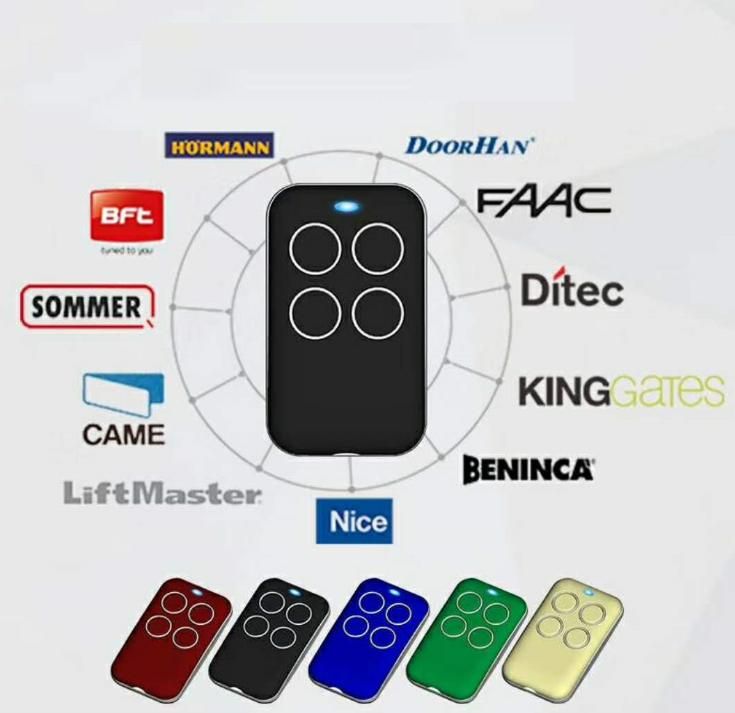 RW universal remote control is cloned by copying fixed and rolling code-MULTI-300-868Mhz-fix-and-rolling-code