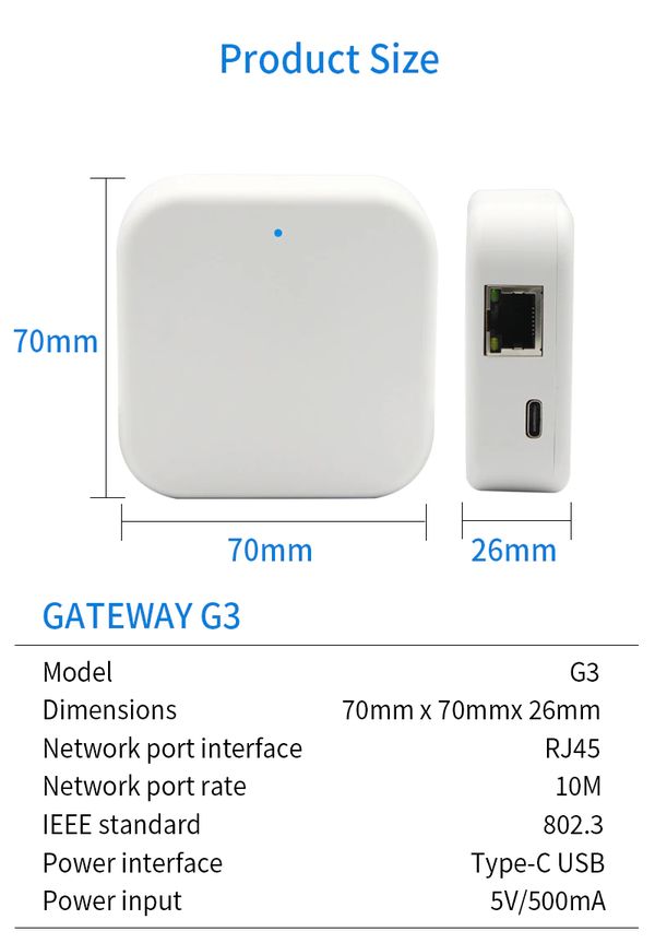 G3 TTLock-Netzwerkcontroller
