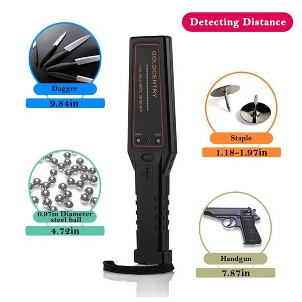 GoldCentry GC-1002 professional compact handheld metal detector