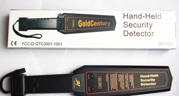 Профессиональный ручной металлоискатель Gold Century GC-1001